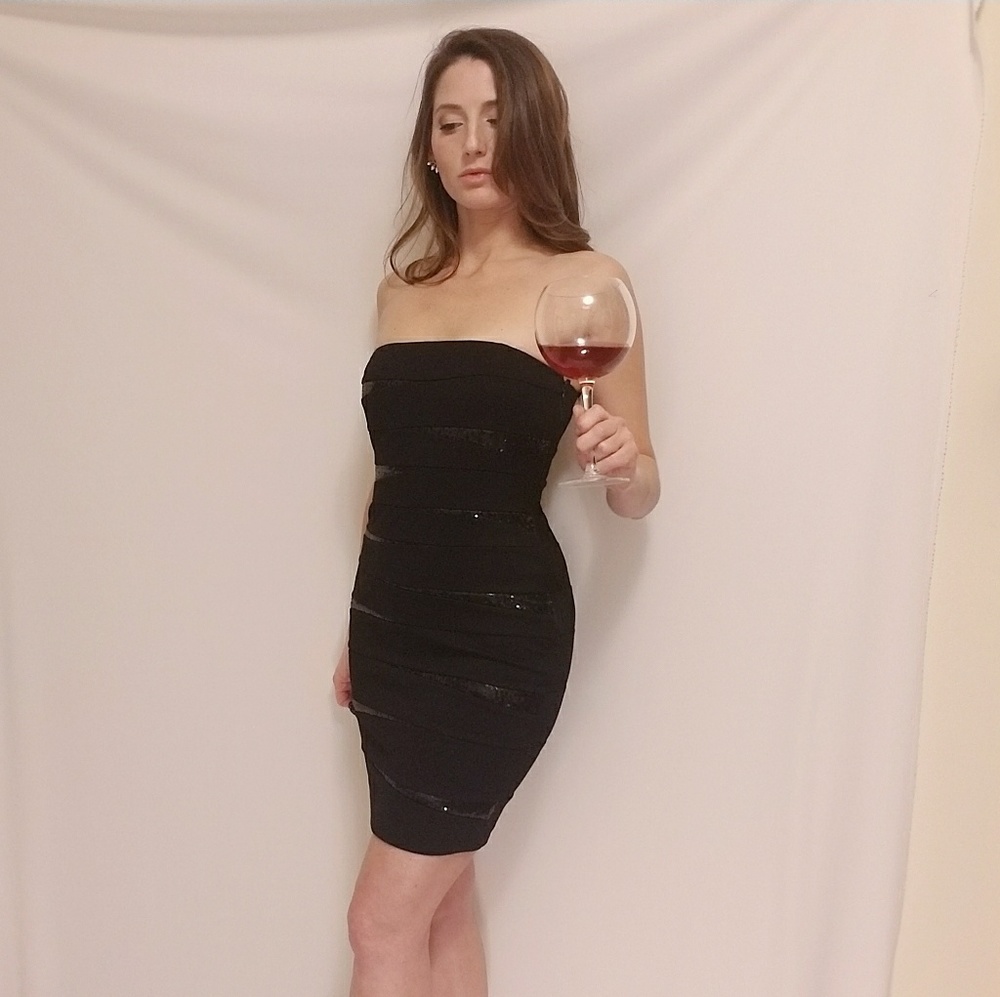 INC Bombshell Bandage Mini Dress 6P